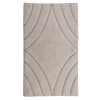 Knightsbridge Diamond 220 GSF Non Skid Back Bath Rug 17 x 24 – Ivory