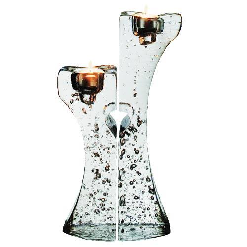 Kosta Boda Connect Candlestick Set of 2 - Image 4