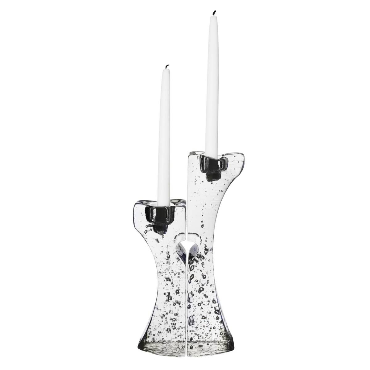 Kosta Boda Connect Candlestick Set of 2 - Image 2