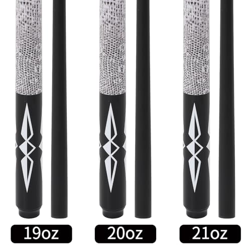 Fiberglass Graphite Composite Billiard Pool Cue Sticks 18oz 19oz 20oz 21oz 58inch - Image 3